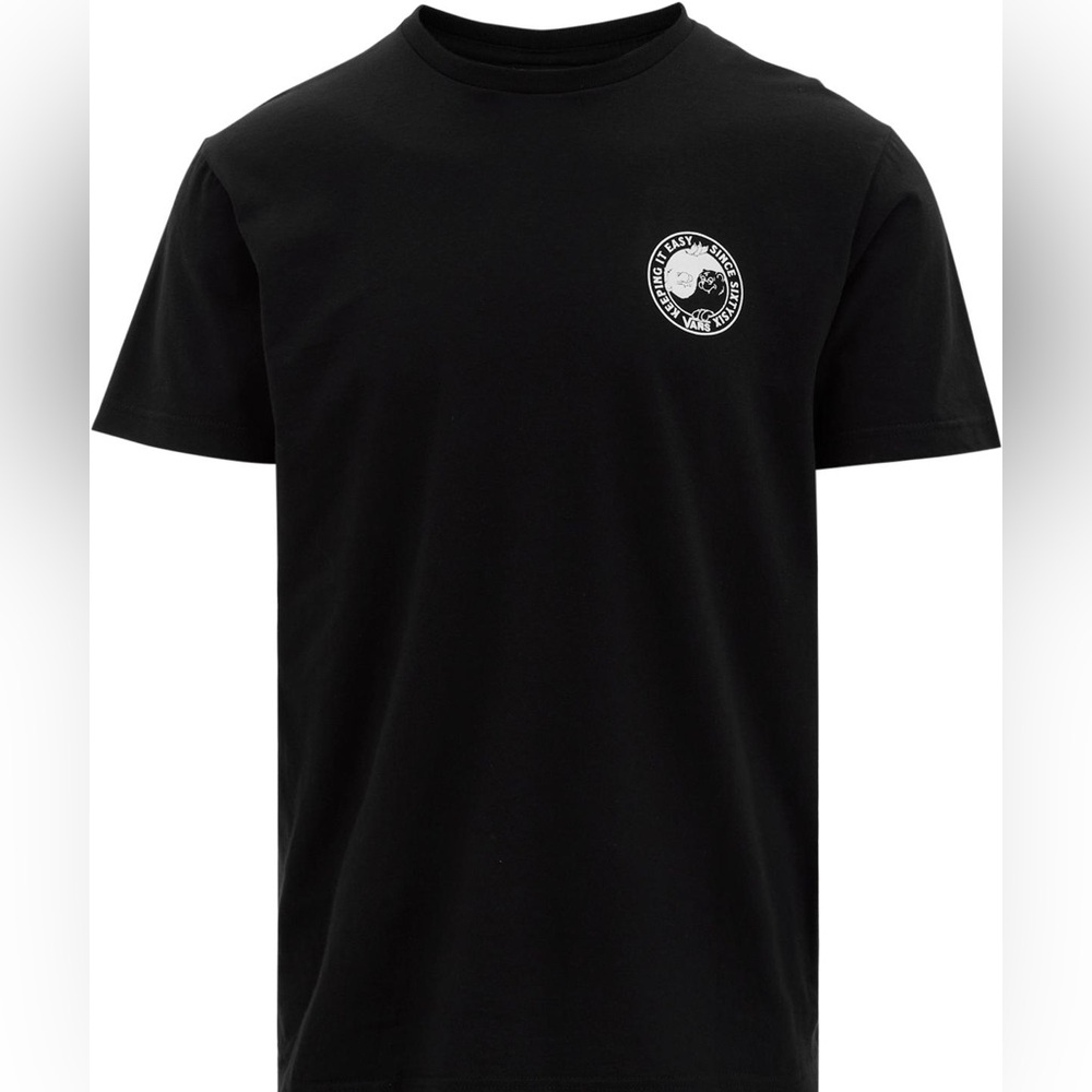 Vans Black Short Sleeve Tee with Graphic